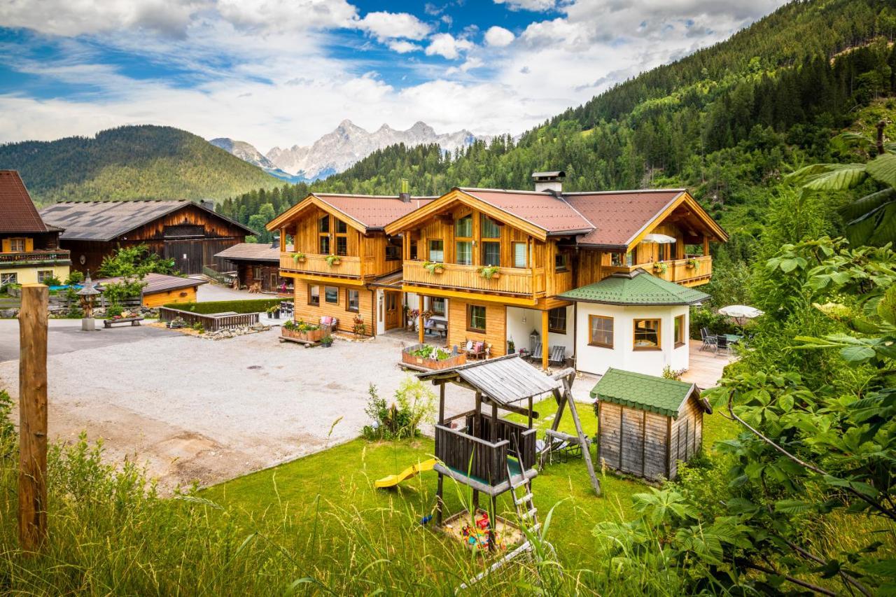 Oeko-Appartements Fallhaus Forstau  Esterno foto